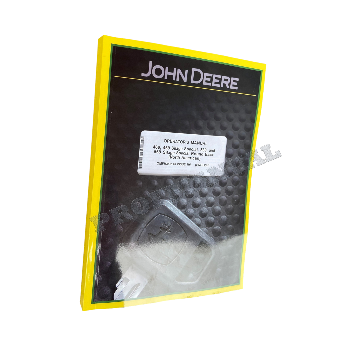 JOHN DEERE 469  469  569  569 SILAGE BALER OPERATORS MANUAL