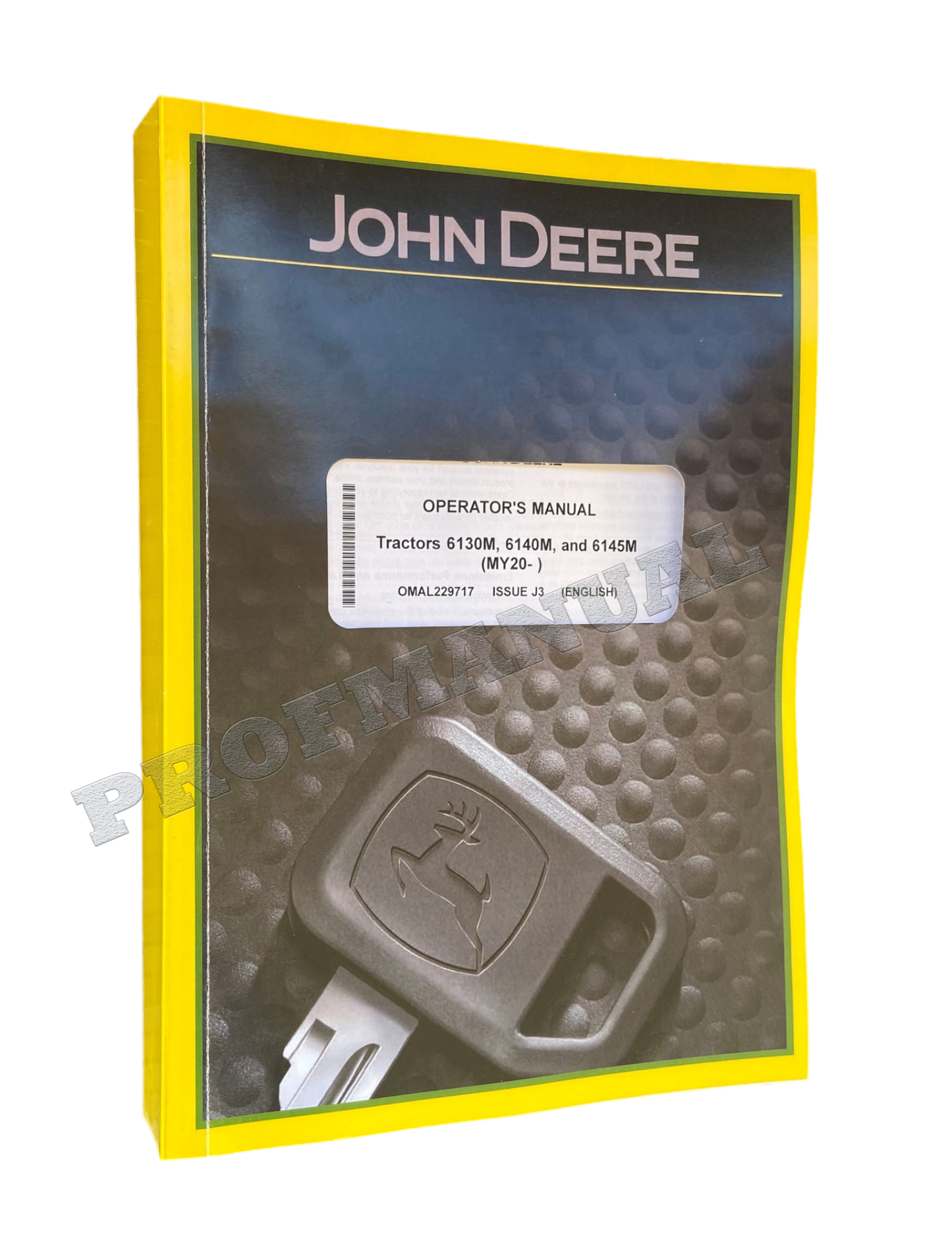 JOHN DEERE 6130M 6140M 6145M TRACTOR OPERATORS MANUAL + !BONUS!