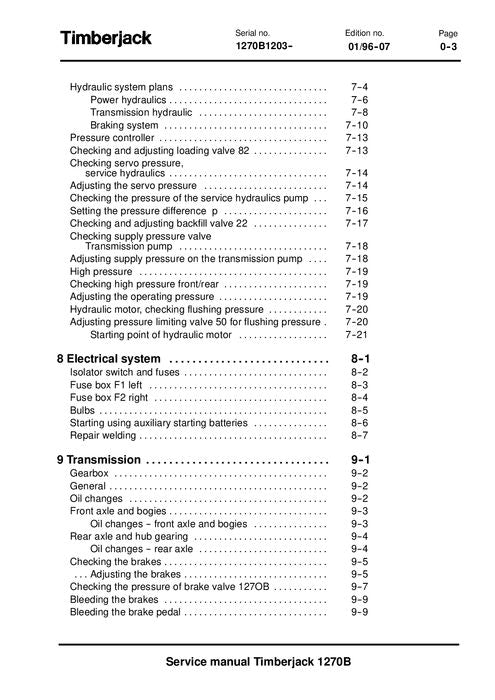 JOHN DEERE 1270B RÄDER-ERNTEMASCHINE SERVICE-REPARATURHANDBUCH sn 12701203–12701629