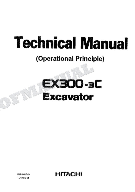 HITACHI EX300-3C EXCAVATOR Service manual Operational Principle