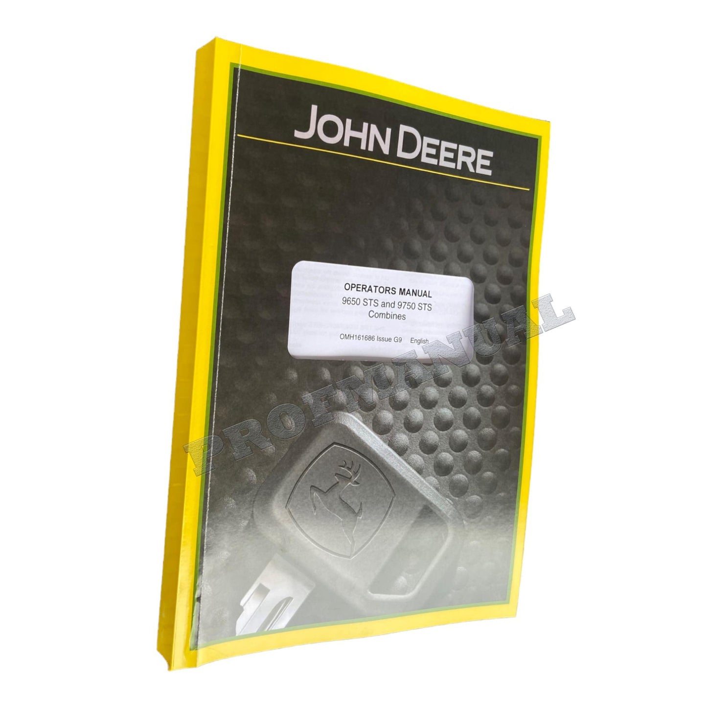 JOHN DEERE 9650 9750 STS  COMBINE OPERATORS MANUAL #1