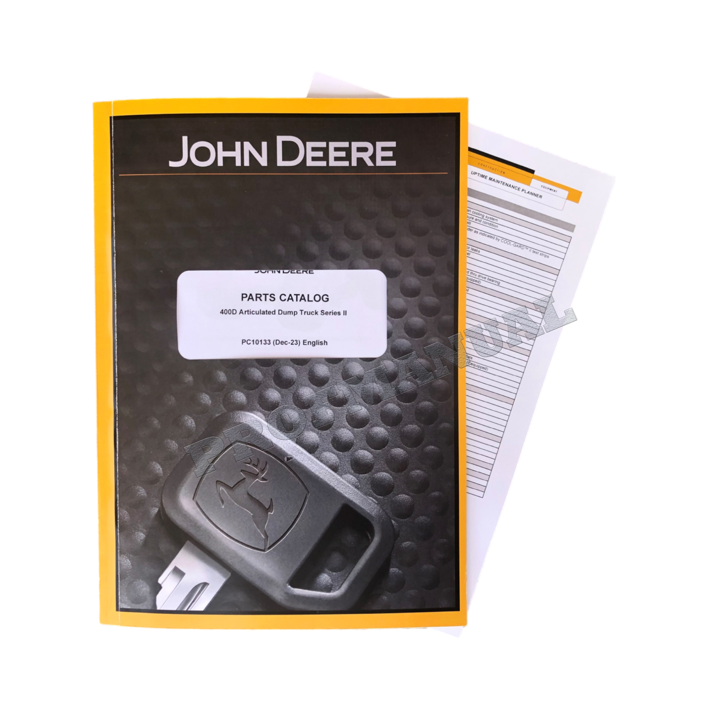 JOHN DEERE 400D MULDENKIPPER – ERSATZTEILKATALOG-HANDBUCH + !BONUS!