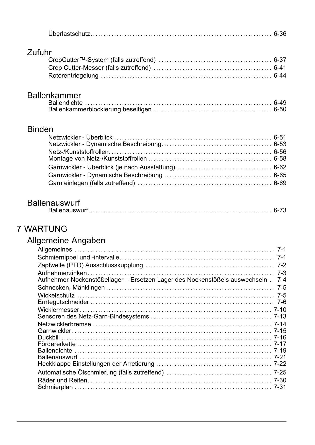 New Holland BR6090 Rundballenpresse Manuel d'instructions