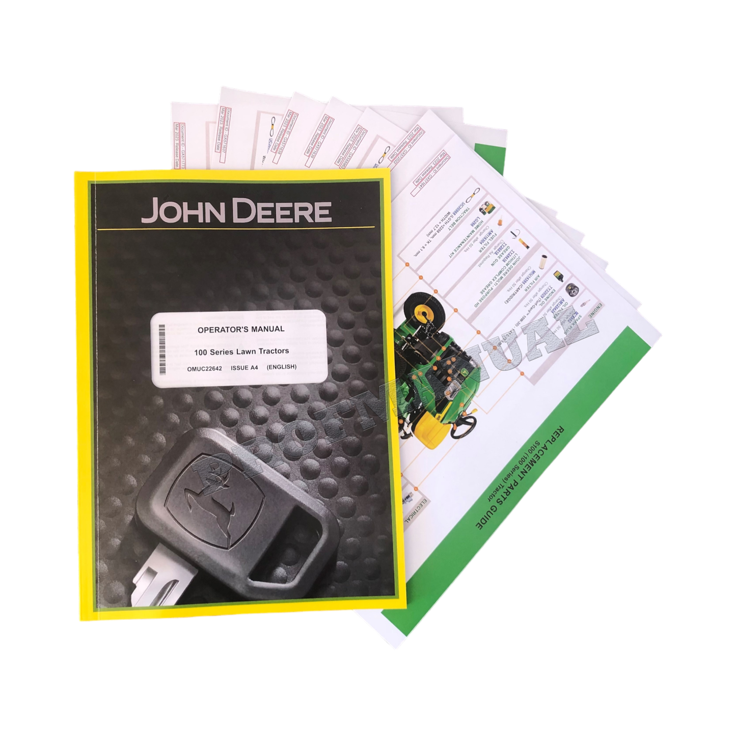 JOHN DEERE S110 S140 S130 S160 TRAKTOR-BENUTZERHANDBUCH + BONUS!