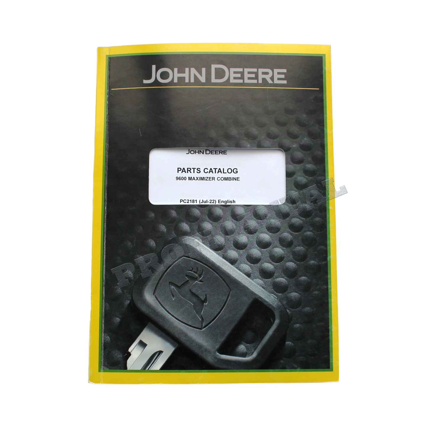 JOHN DEERE 9600 MAXIMIZER MÄHDRESCHER-ERSATZTEILKATALOG-HANDBUCH + !BONUS!