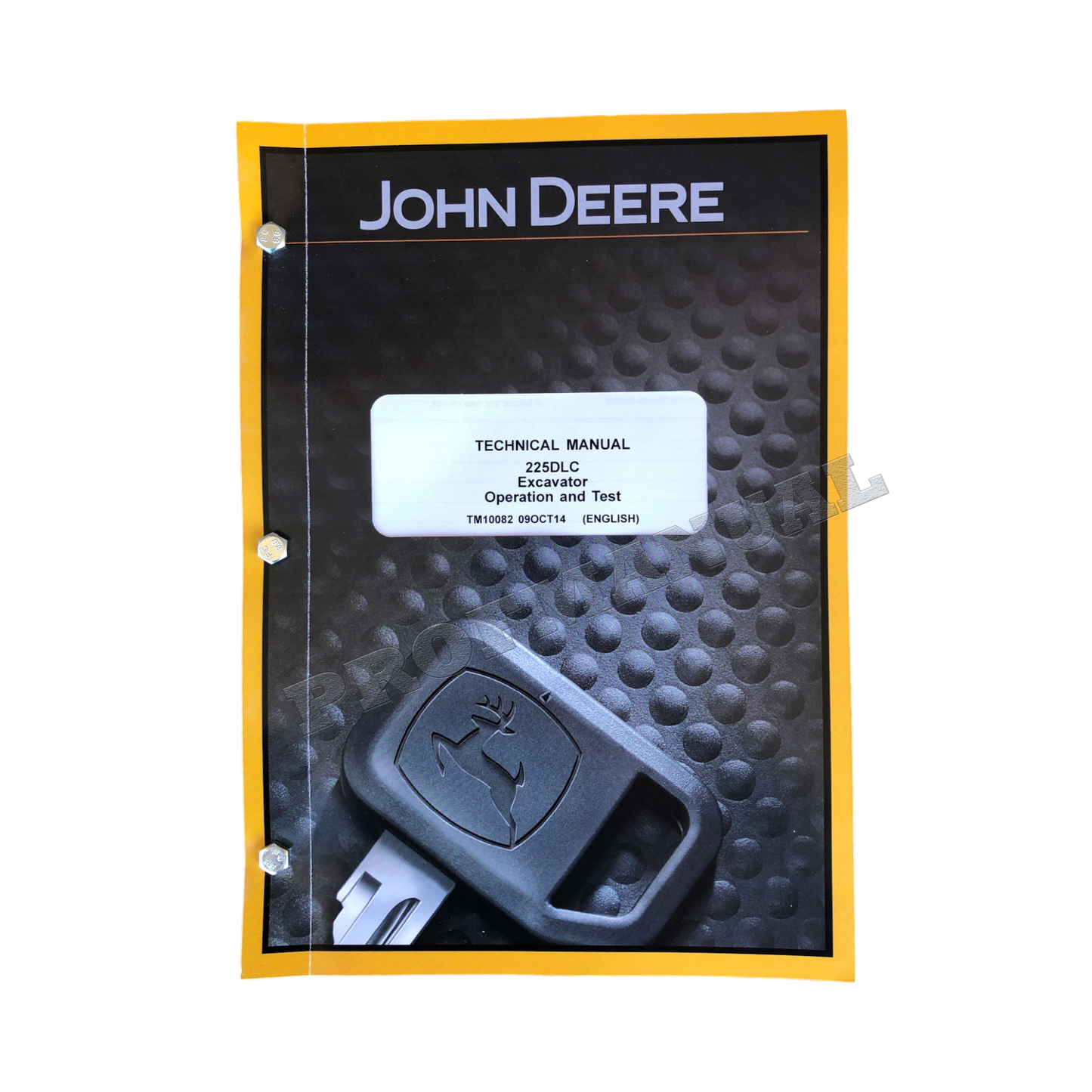 JOHN DEERE 225DLC EXCAVATOR OPERATION TEST SERVICE MANUAL + !BONUS!