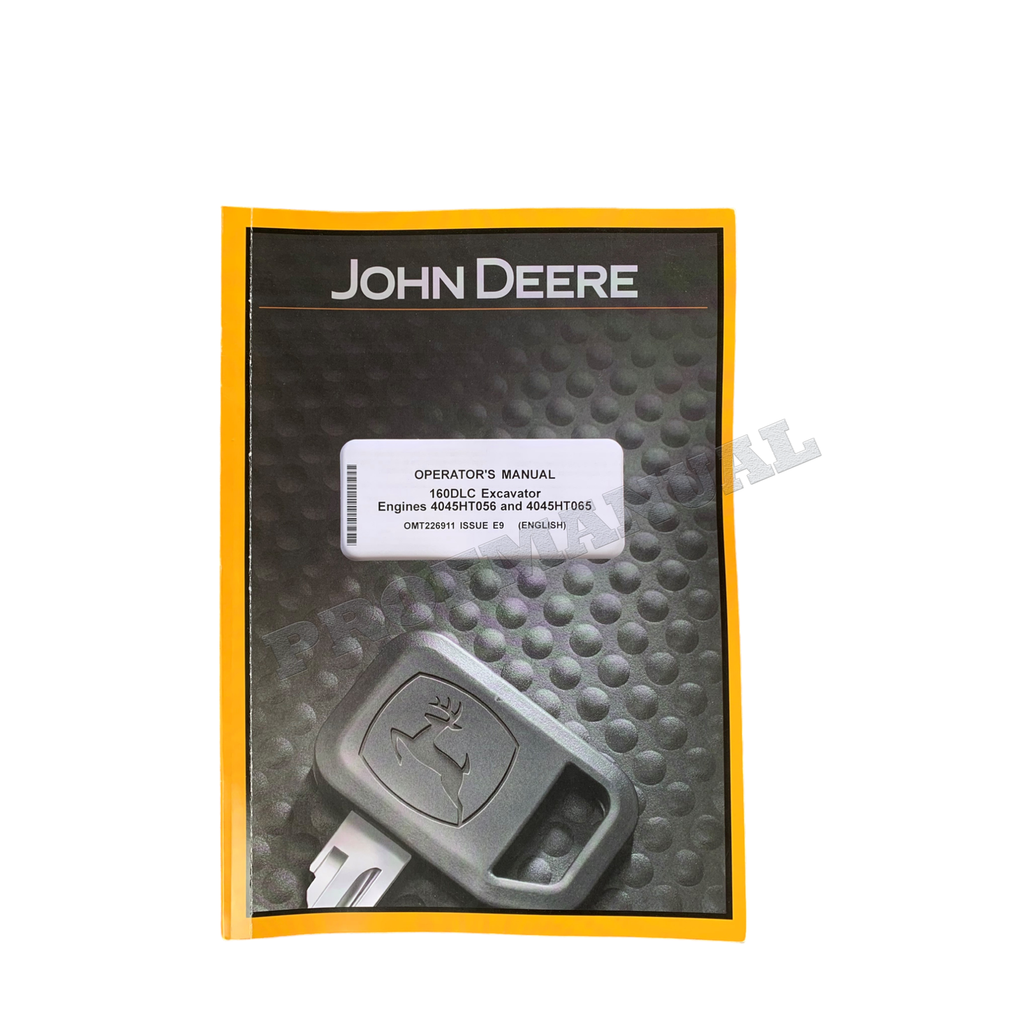 JOHN DEERE 160DLC EXCAVATOR OPERATORS MANUAL + !BONUS!