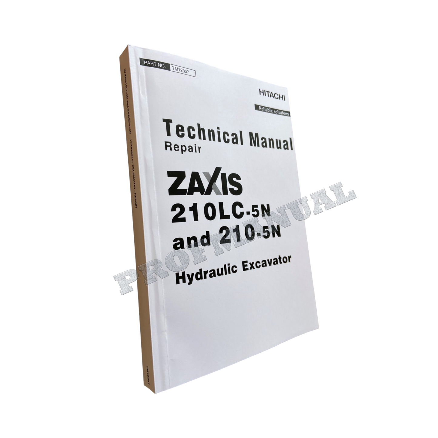 HITACHI ZAXIS 210-5N 210LC-5N EXCAVATOR REPAIR SERVICE MANUAL