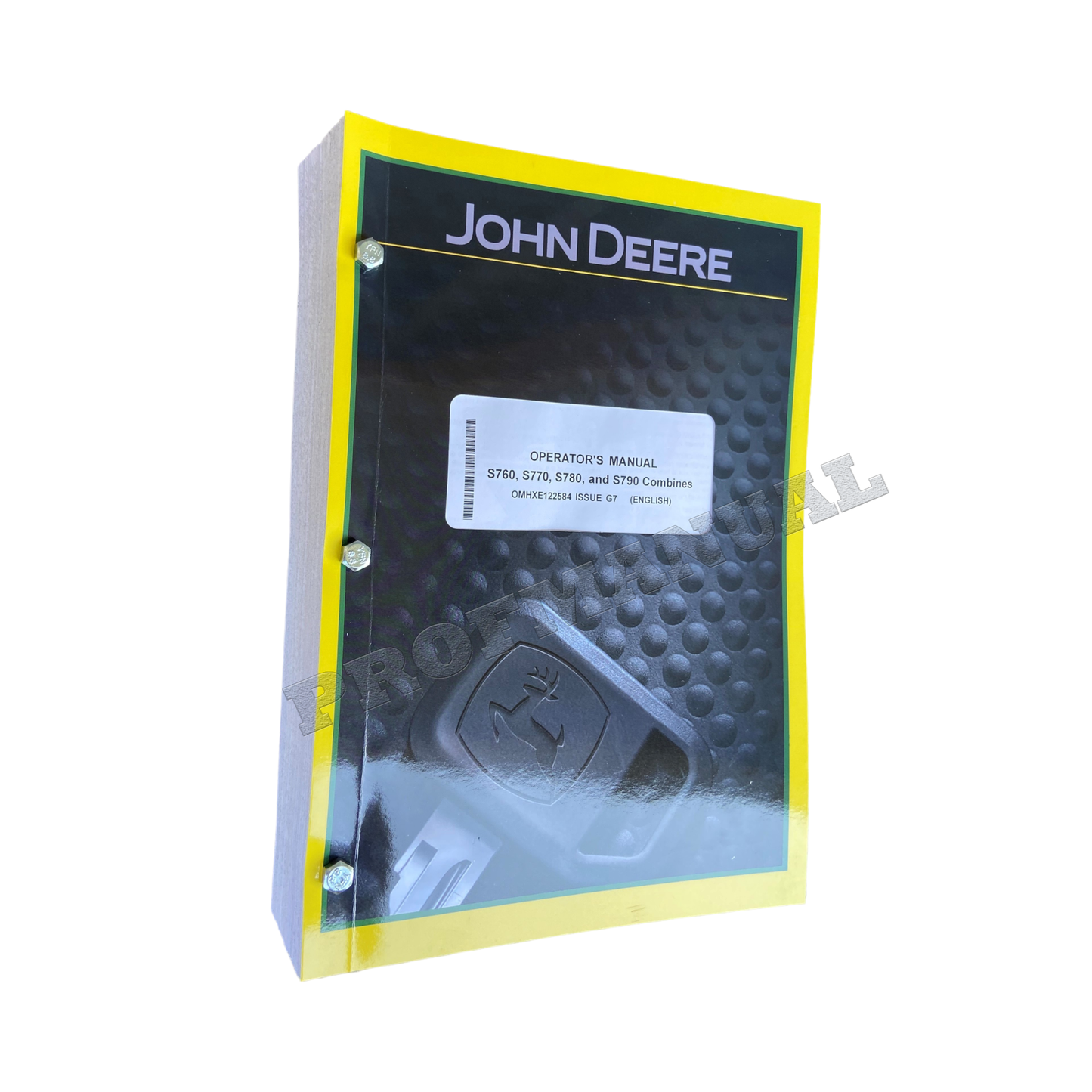 JOHN DEERE S760 S770 S780 S790 MÄHDRESCHER-BETRIEBSHANDBUCH + !BONUS! 800001- 