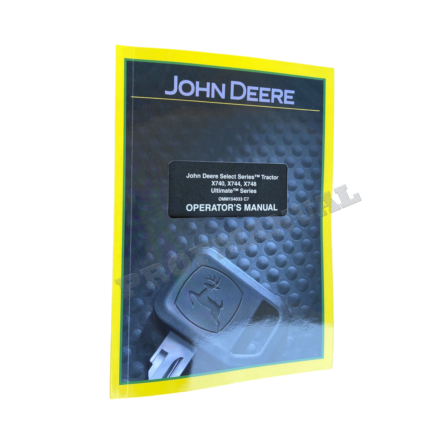 JOHN DEERE X740 X744 X748 TRACTOR OPERATORS MANUAL + !BONUS!