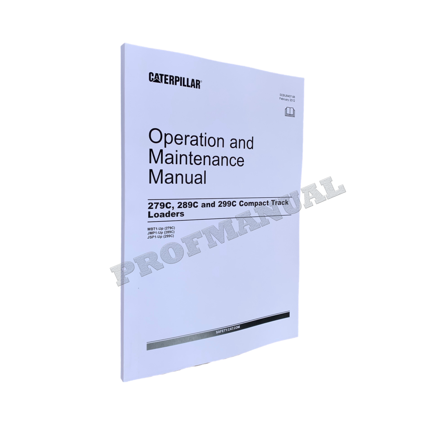 CATERPILLAR CAT 279C 289C 299C COMPACT TRACK LOADER OPERATORS MANUAL