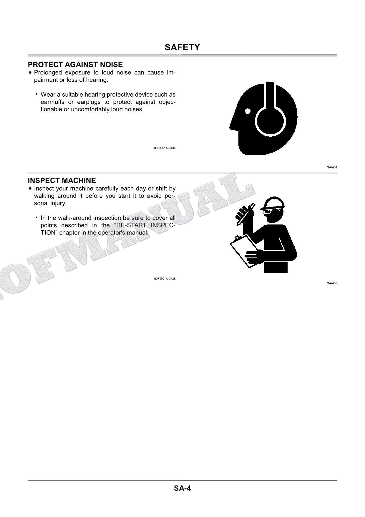 HITACHI ZX225USR-3 ZX240-3 ZX270-3 Excavator Service Workshop manual