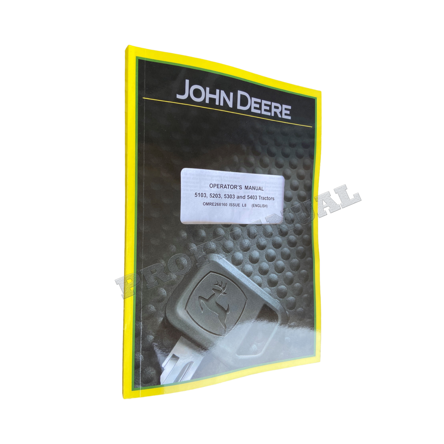 JOHN DEERE 5203 5303 5403 5103 TRAKTOR-BENUTZERHANDBUCH + !BONUS!