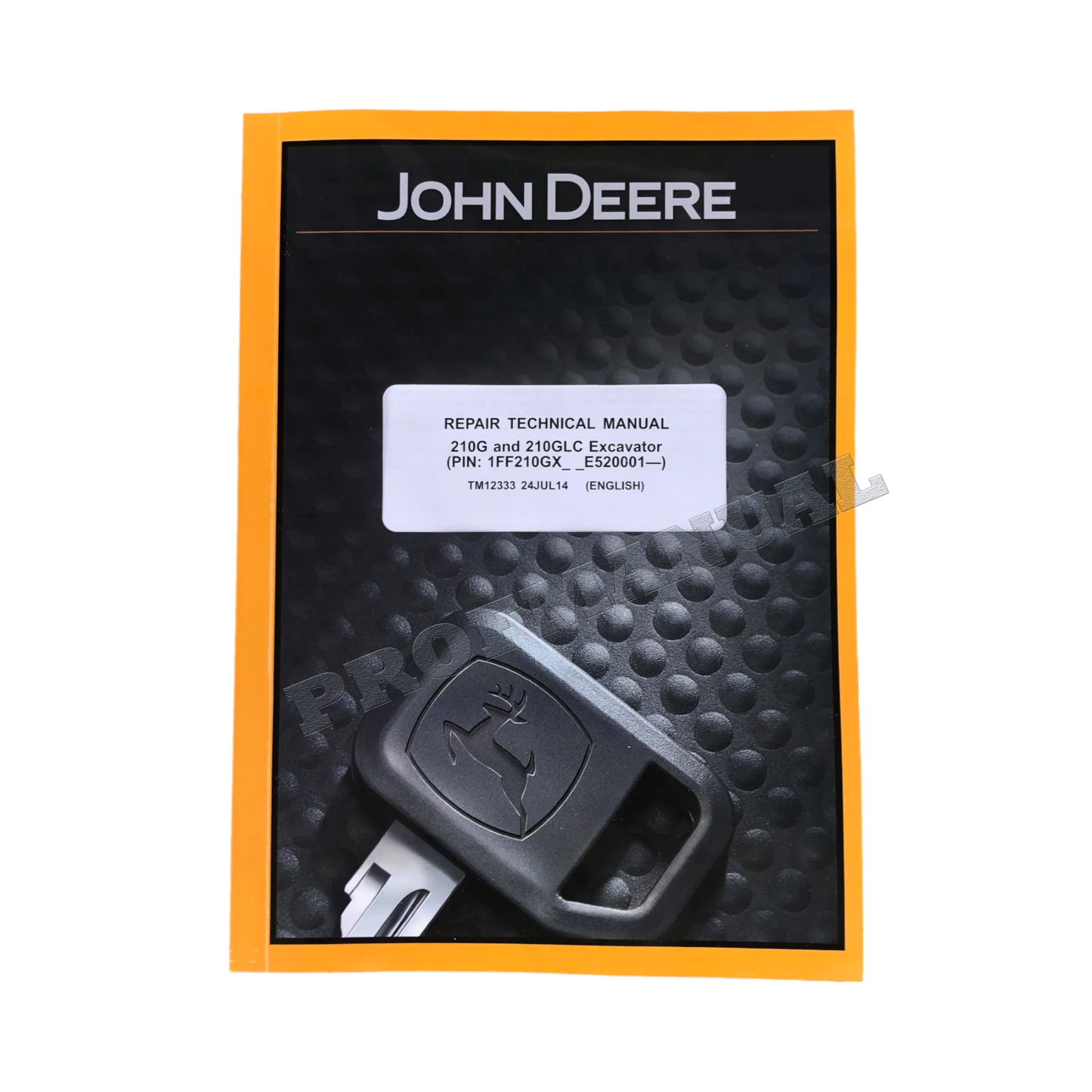 JOHN DEERE 210G 210GLC EXCAVATOR REPAIR SERVICE MANUAL +BONUS!