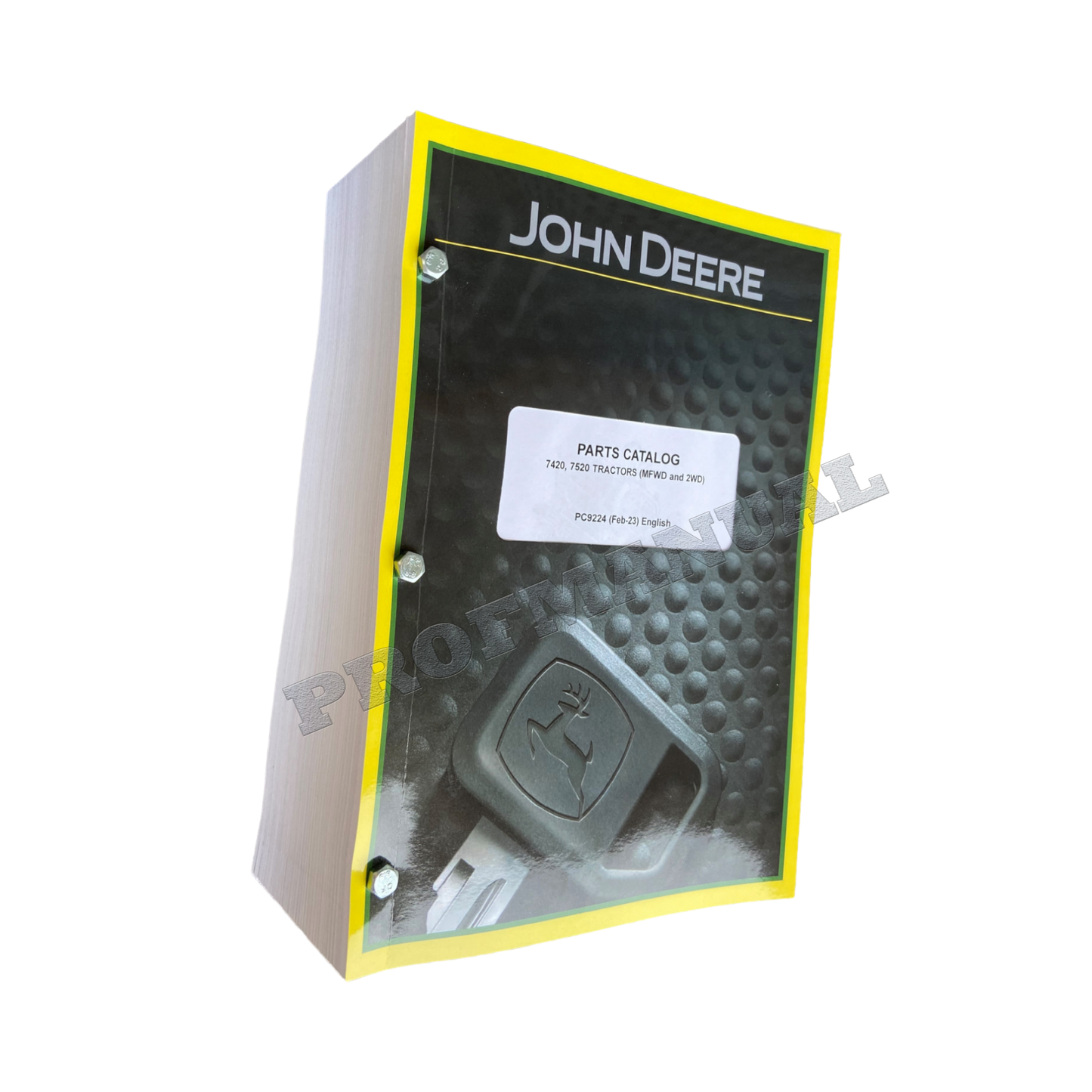 JOHN DEERE 7420  7520 TRACTOR PARTS CATALOG MANUAL