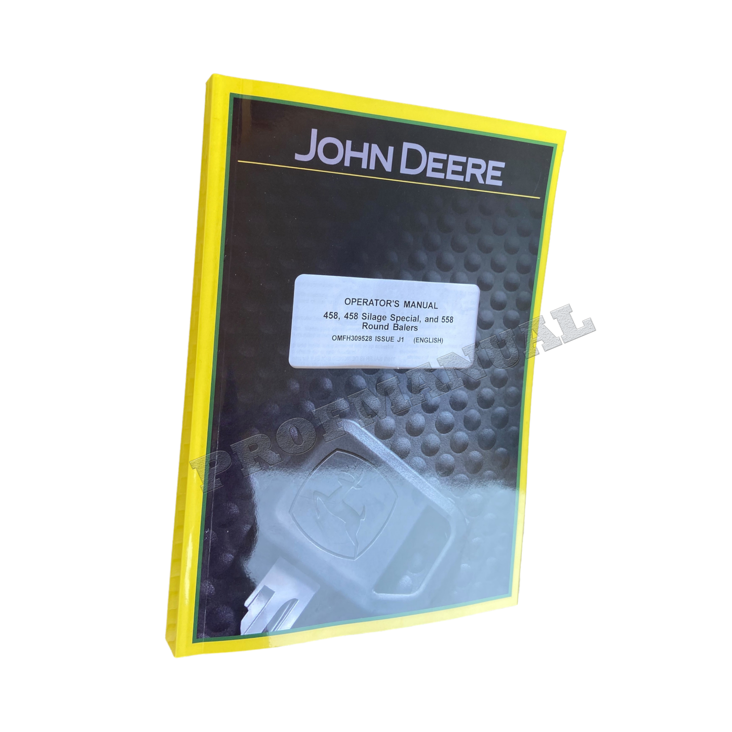 MANUEL D'UTILISATION DE LA PRESSE À PRESSES JOHN DEERE 458 558 SN 360001- 