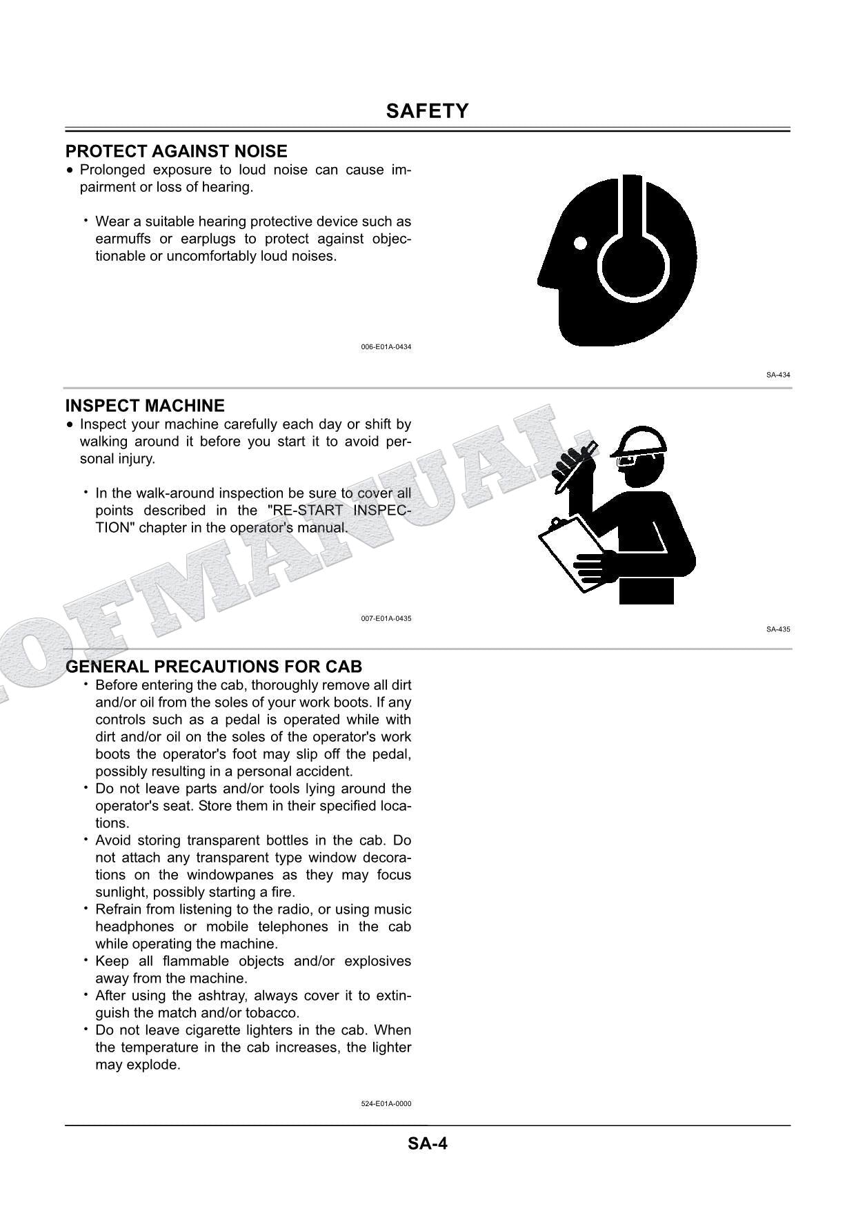 HITACHI ZX200LC-3 Anti-Personnel Land Mine Remover Service Manual