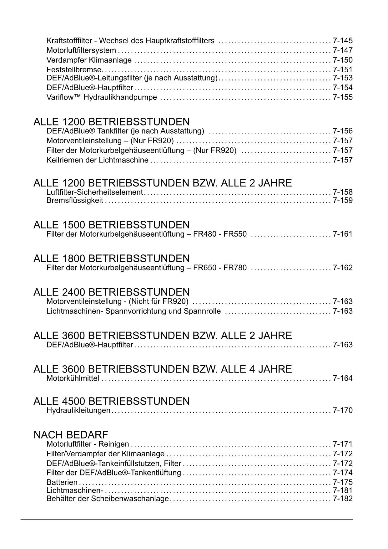 New Holland FR480 FR550 Forage Cruiser Mähdrescher Betriebsanleitung 5943