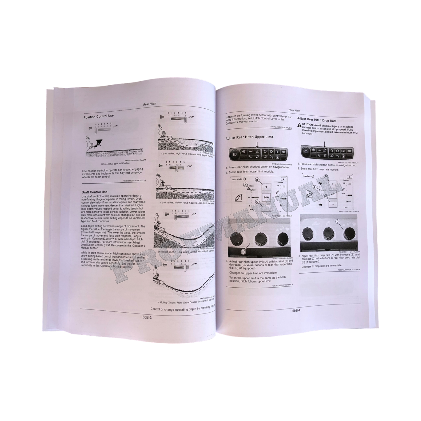 JOHN DEERE 8320RT  8345RT AND 8370RT TRACTOR OPERATORS MANUAL ser 920001-