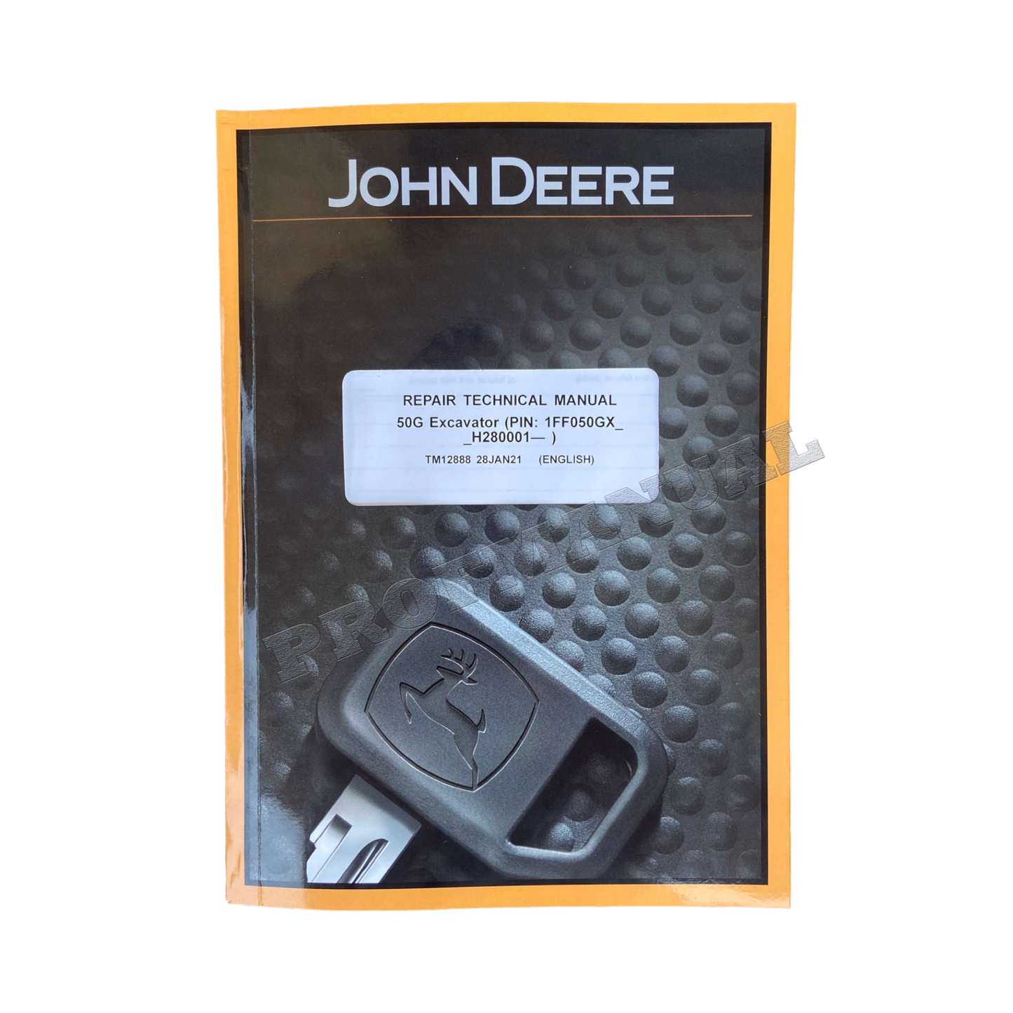 JOHN DEERE 50G EXCAVATOR REPAIR SERVICE MANUAL + !BONUS!