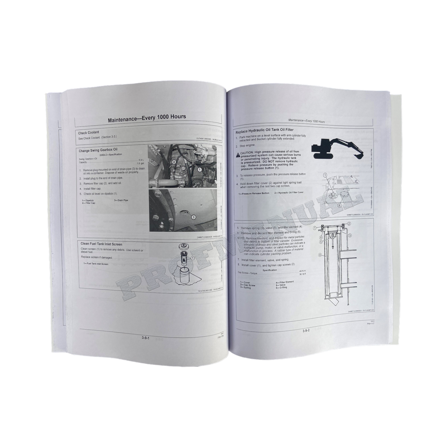 JOHN DEERE 225DLC EXCAVATOR OPERATORS MANUAL + !BONUS!