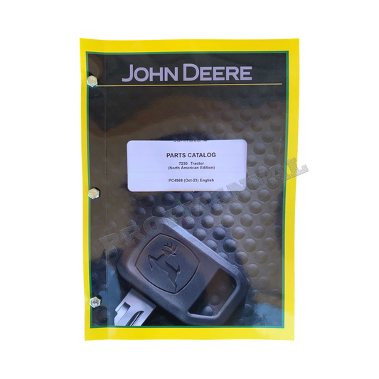 JOHN DEERE 7230 TRAKTOR ERSATZTEILKATALOGHANDBUCH #1 