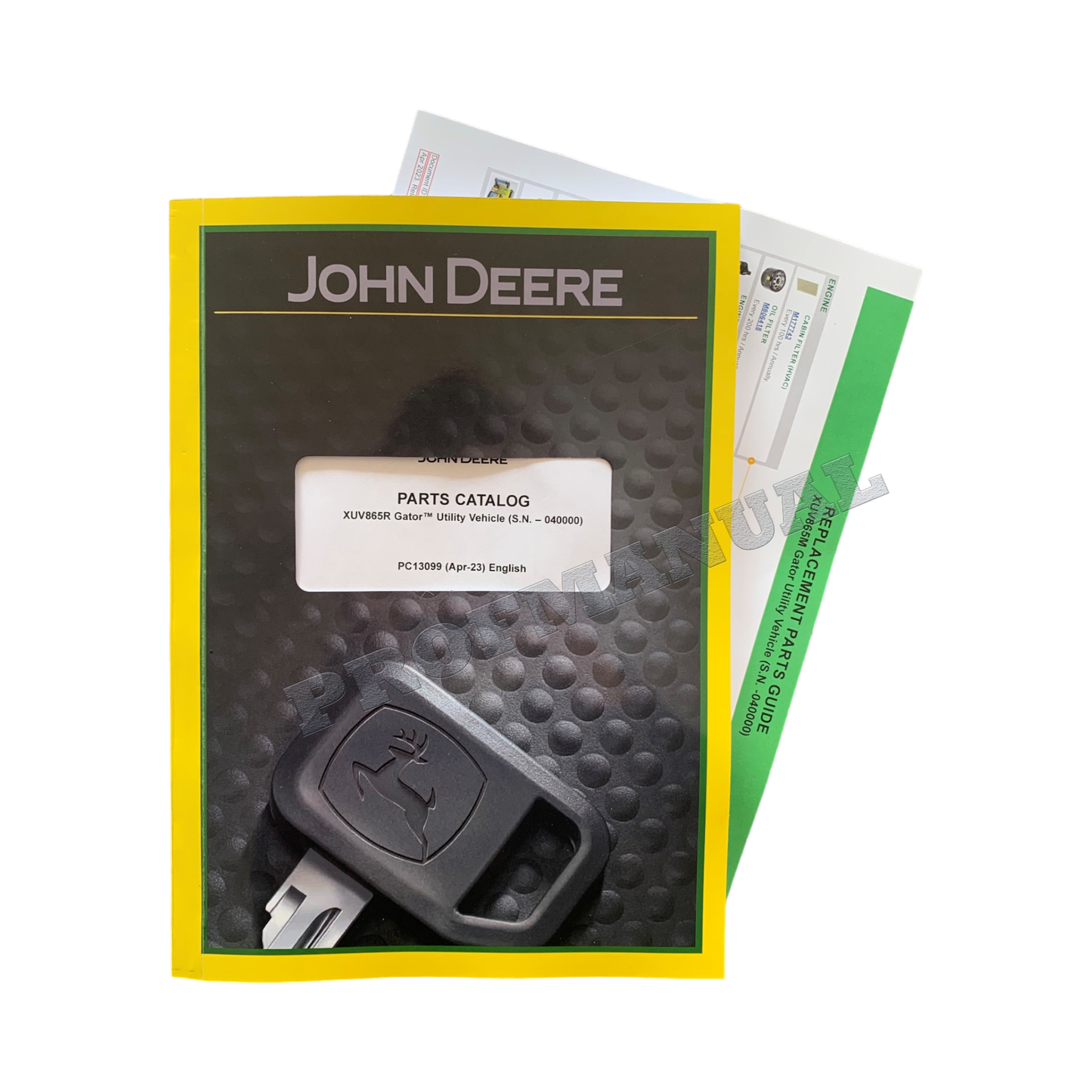 MANUEL DU CATALOGUE DES PIÈCES DÉTACHÉES DU VÉHICULE UTILITAIRE JOHN DEERE XUV865R GATOR