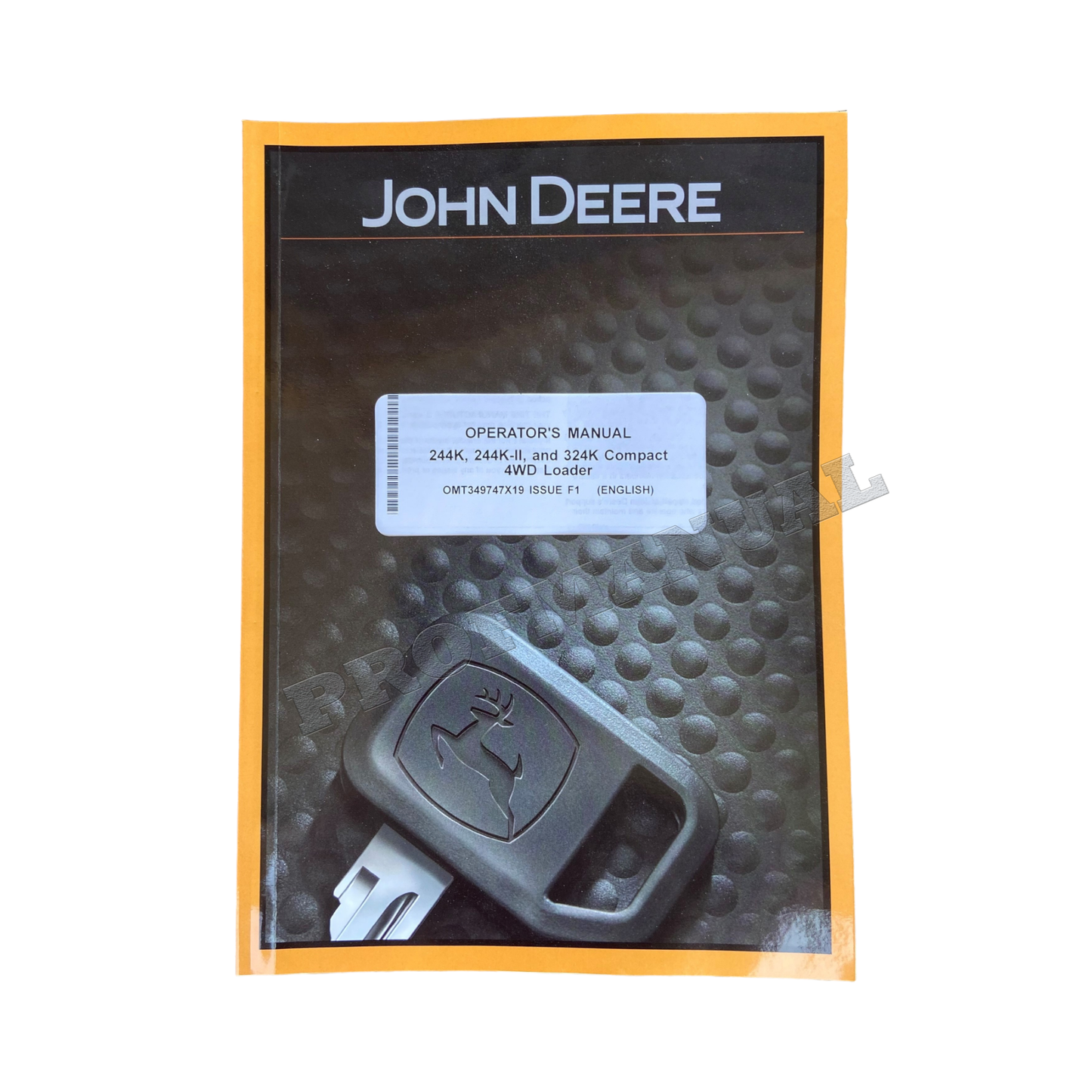 MANUEL D'UTILISATION DU CHARGEUR JOHN DEERE 244K 244K-II 324K + !BONUS! 