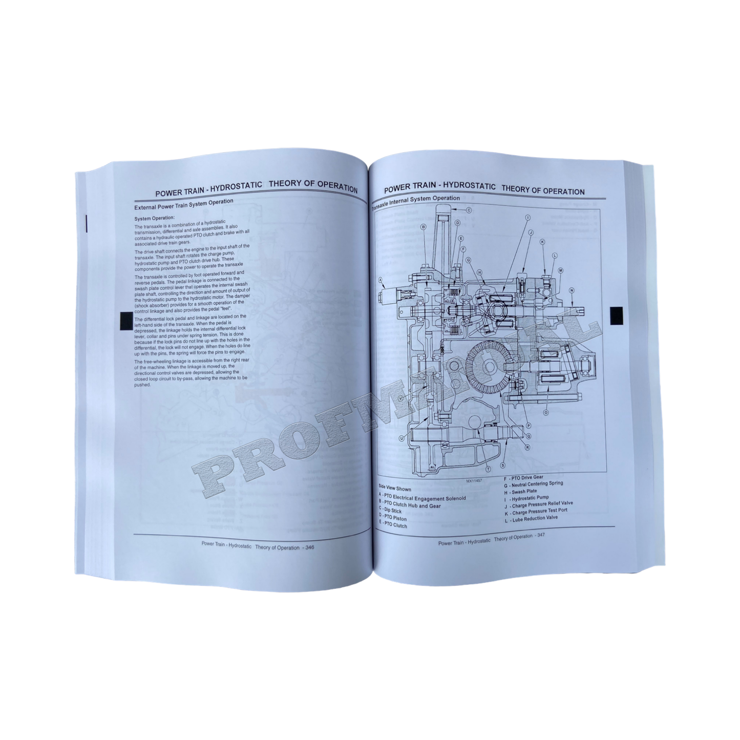 JOHN DEERE X475 X485 X465 X575 X585 TRAKTOR SERVICEHANDBUCH 