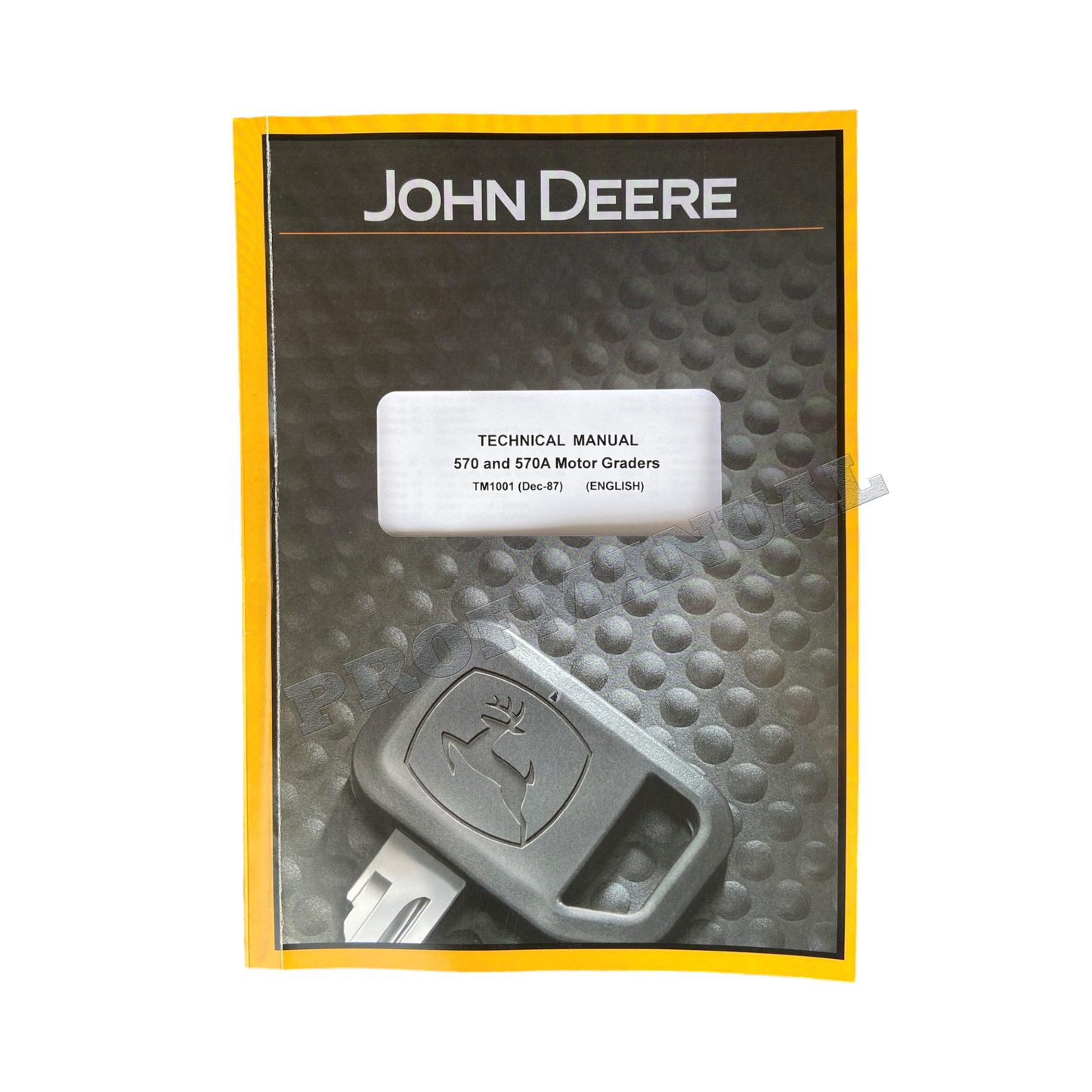 JOHN DEERE 570 570A MOTORGRADER SERVICEHANDBUCH