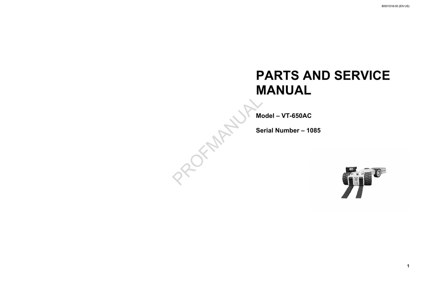 Caterpillar Cat VT 650AC - Ersatzteilkatalog für unterirdische Strebbauarbeiten