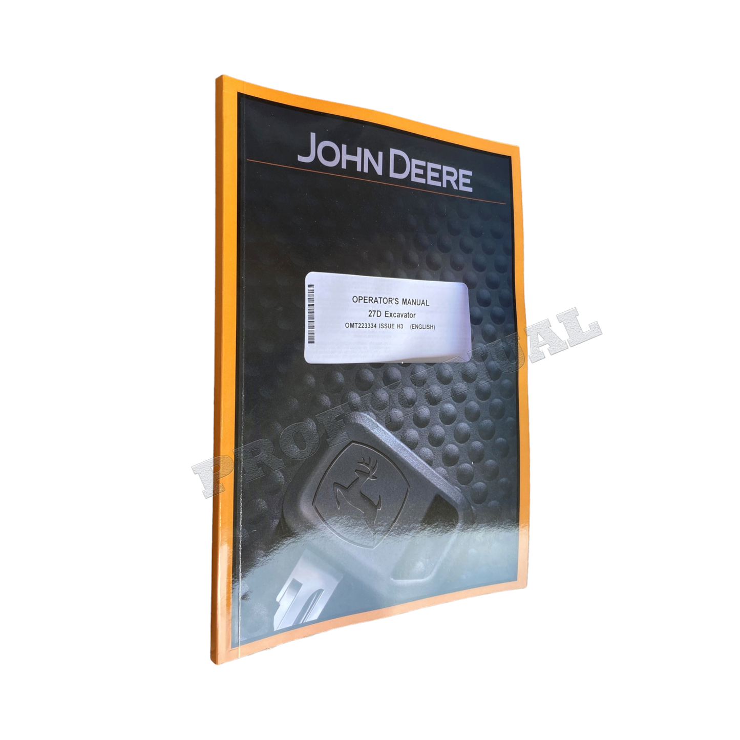 JOHN DEERE 27D EXCAVATOR OPERATORS MANUAL + !BONUS!