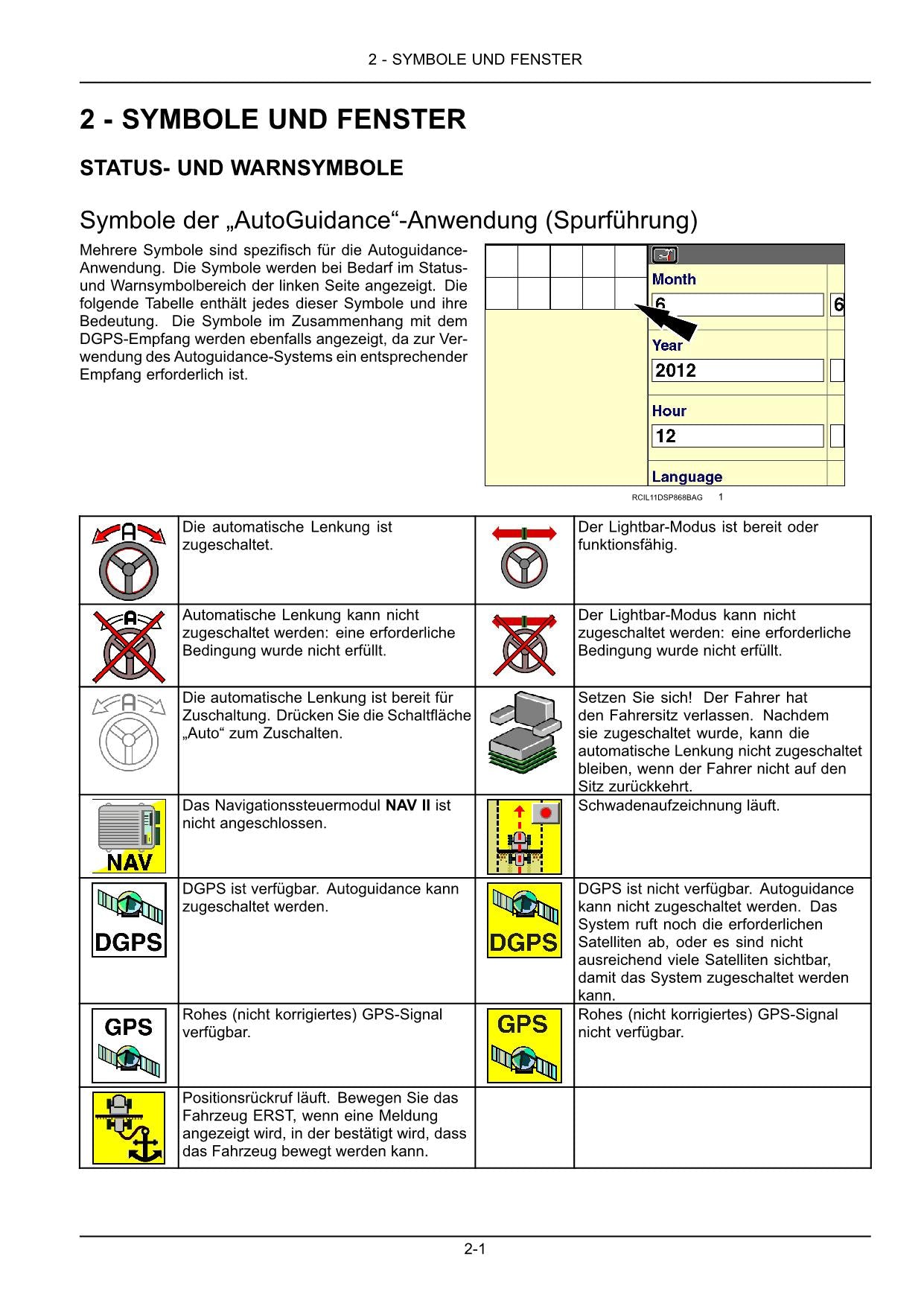 New Holland INTELLISTEER INTELLIVIEW IV Manuel d'instructions