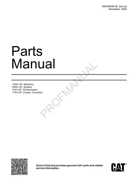 Caterpillar Cat 770 OEM Off Highway Truck Ersatzteilkatalog Handbuch M0165495EN US