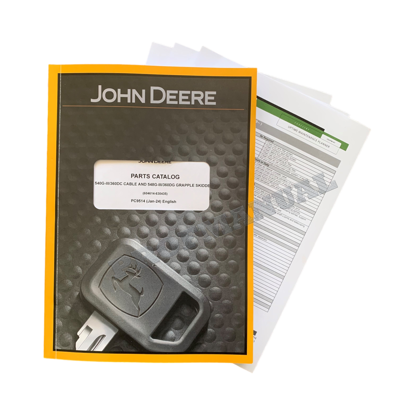 CATALOGUE DE PIÈCES DÉTACHÉES POUR DÉBUSQUEUSE JOHN DEERE 540GIII 548GIII 360D + !BONUS!