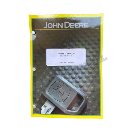 JOHN DEERE 5420  5520 TRACTOR PARTS CATALOG MANUAL