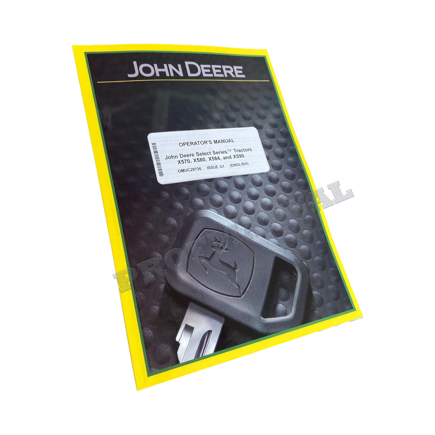 JOHN DEERE X570 X580 X584 X590 TRAKTOR-BETRIEBSHANDBUCH #2