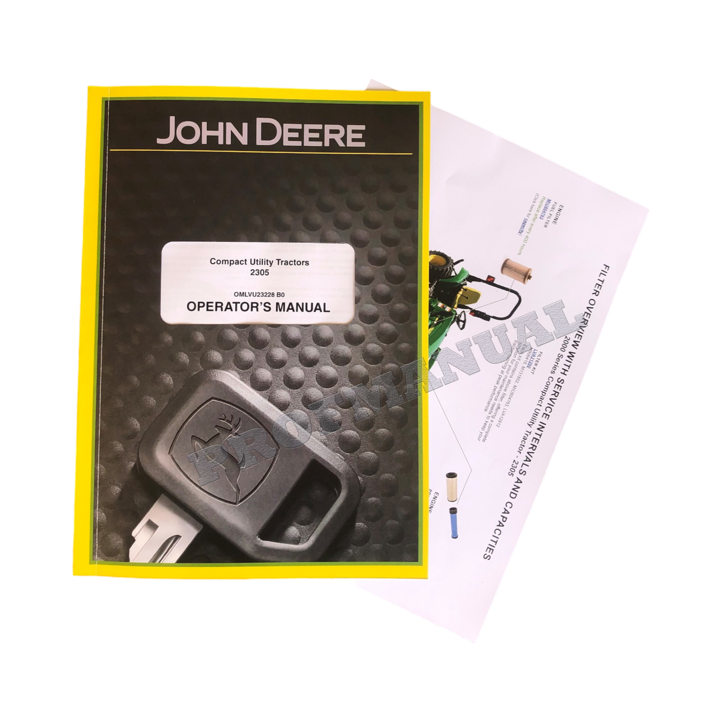 JOHN DEERE 2305 TRACTOR OPERATORS MANUAL ser 120001- + !BONUS!