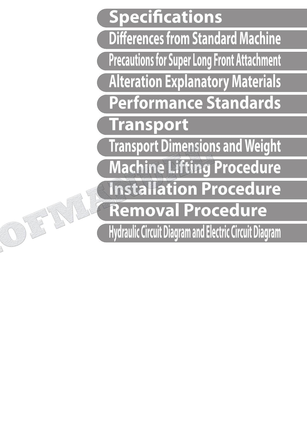 HITACHI ZX210LC-7H ZX250LC-7H ZX350LC-7H Excavator Service Manual