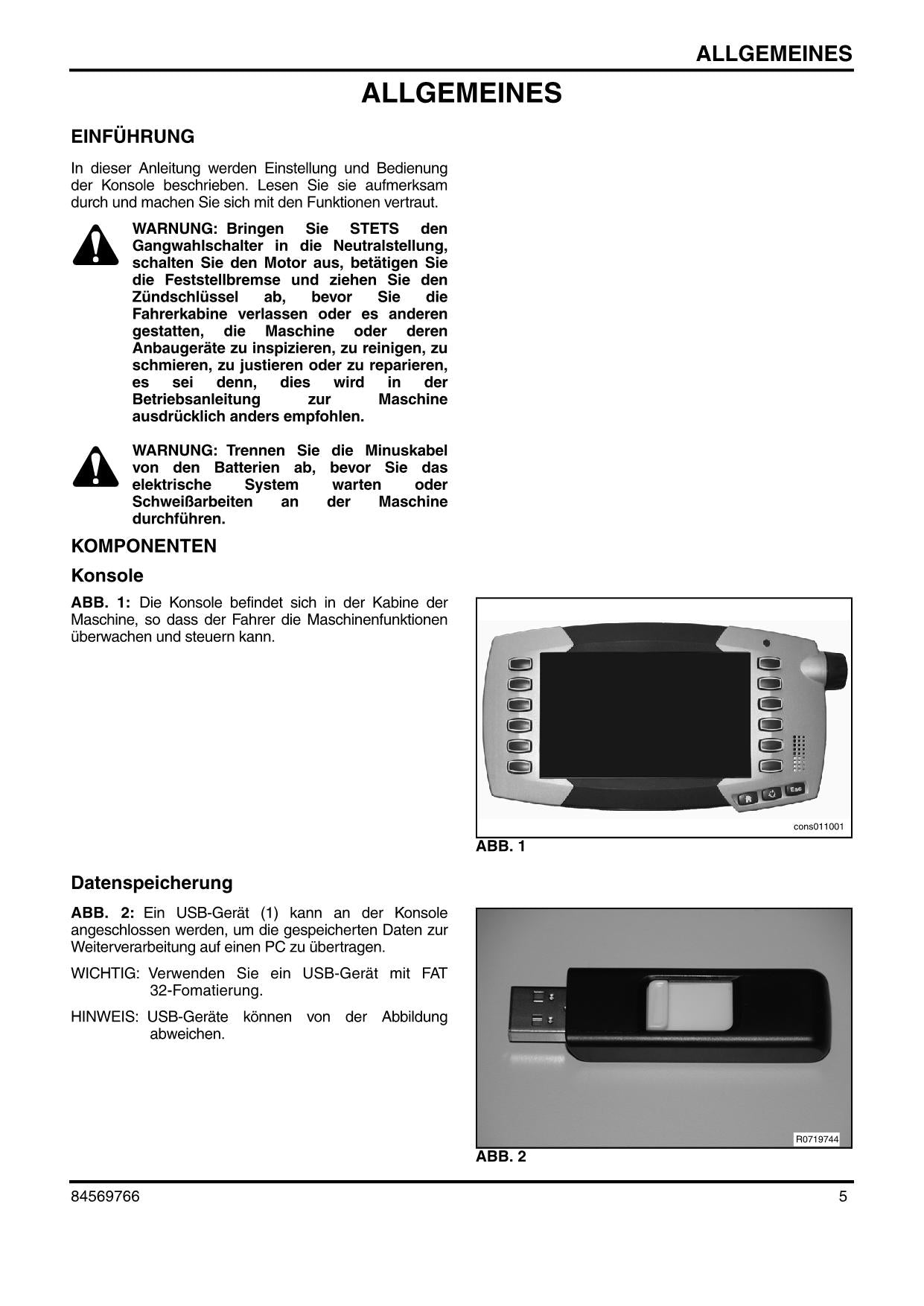 Manuel d'instructions du moniteur New Holland BB9090