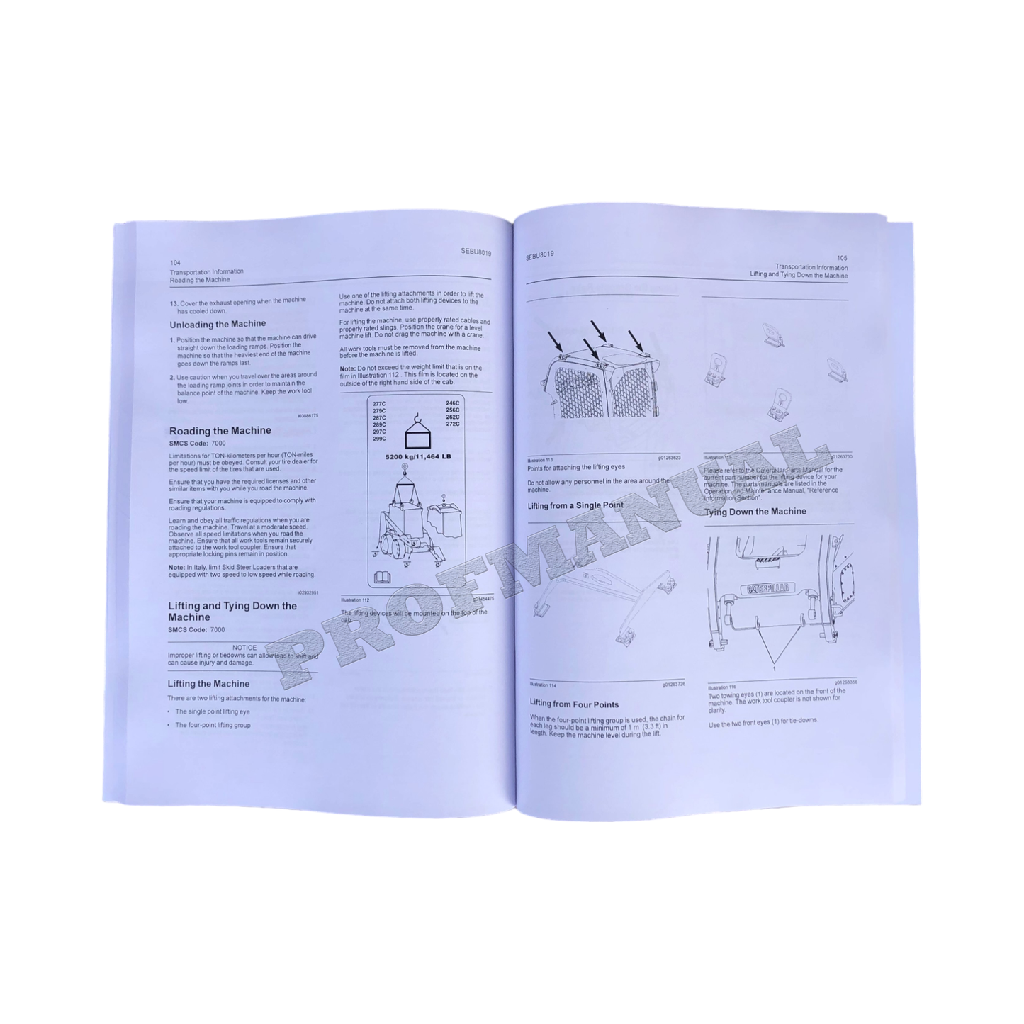 CATERPILLAR CAT 246C 256C 262C 272C SKID STEER LOADER OPERATORS MANUAL