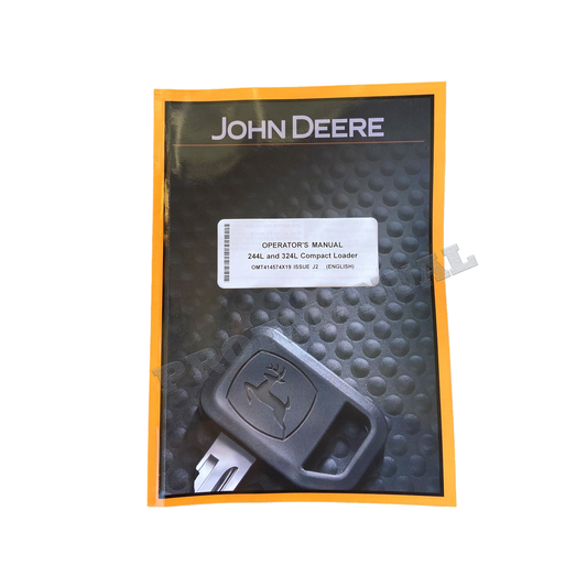 JOHN DEERE 244L 324L LOADER OPERATORS MANUAL