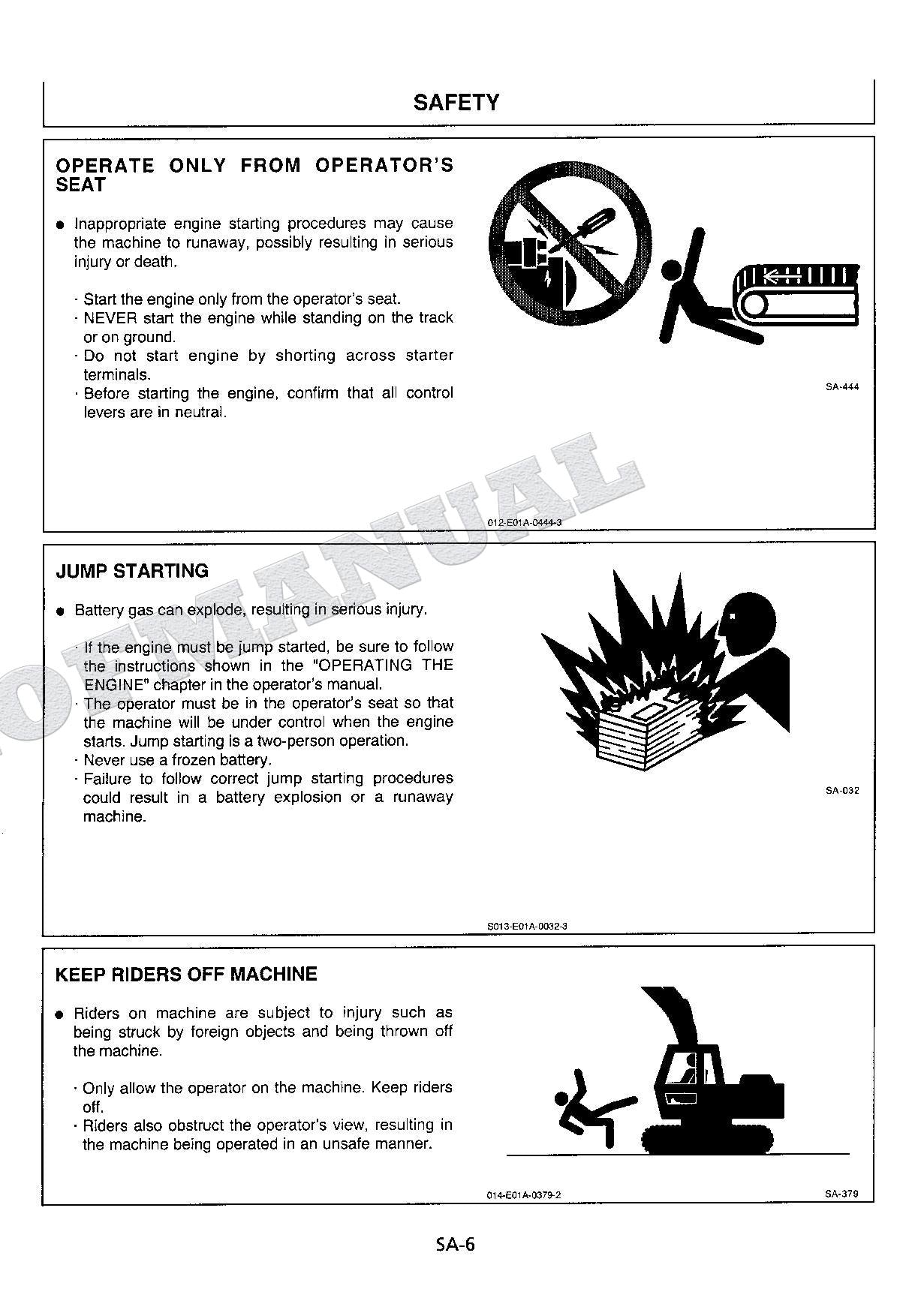 HITACHI EX300-3C Excavator Service manual Troubleshooting with Big Schematics