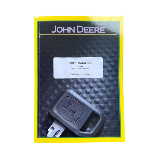 JOHN DEERE 4X2 6X4 GATOR UTILITY VEHICLE PARTS CATALOG MANUAL