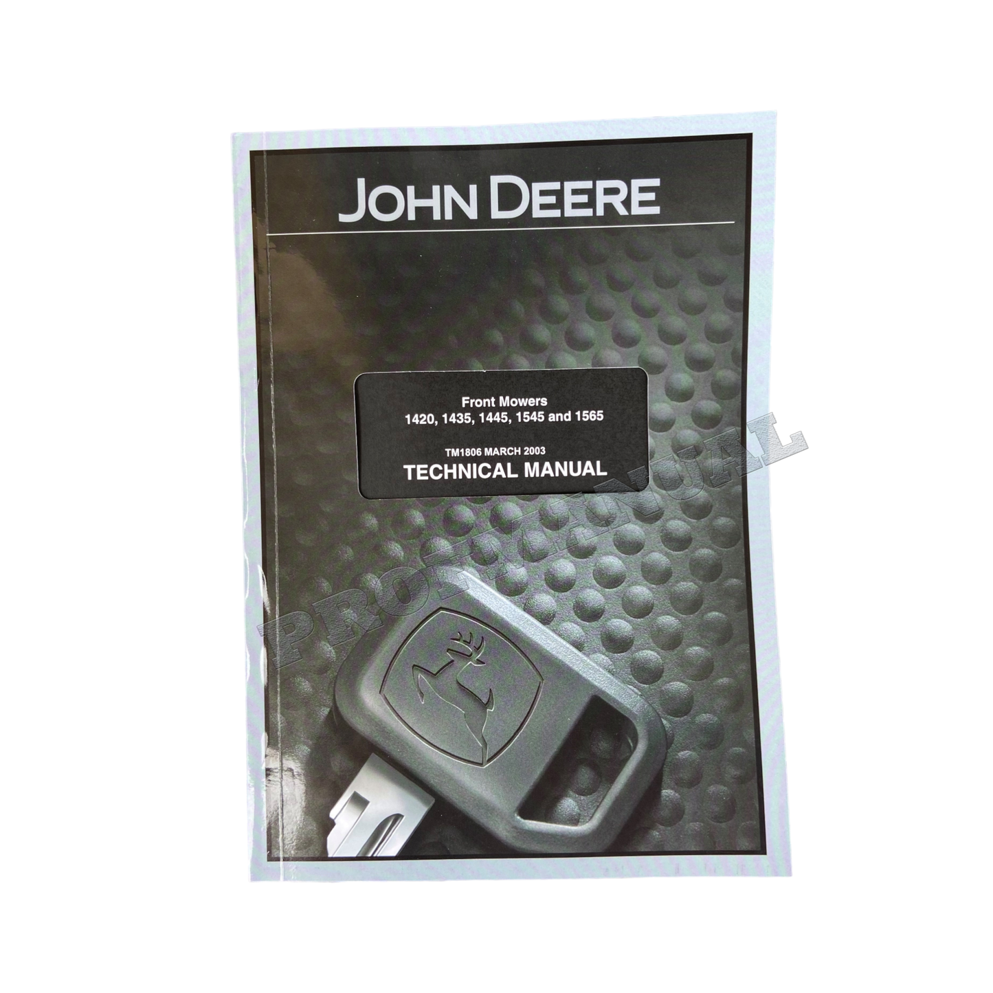 JOHN DEERE 1420 1435 1445 1545 1565 FRONT MOWER TECHNICAL MANUAL