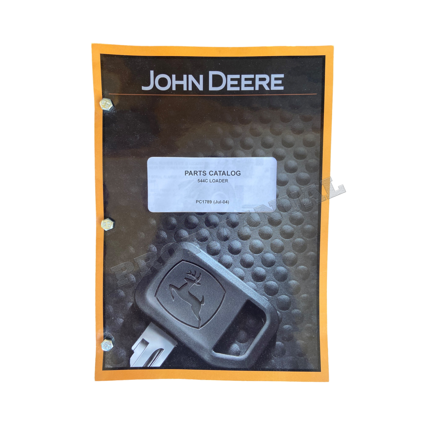 JOHN DEERE 544C LOADER PARTS CATALOG MANUAL