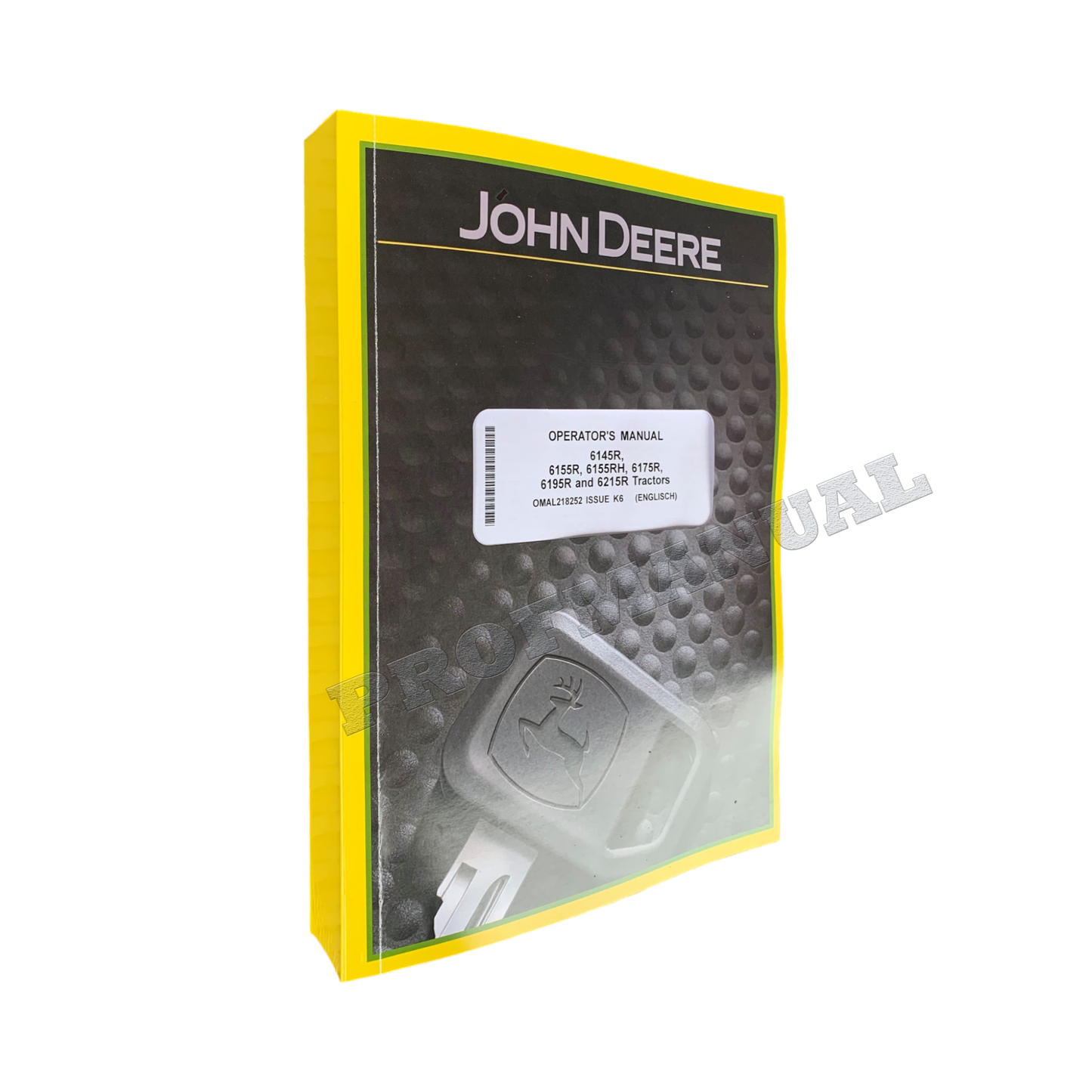 JOHN DEERE 6155R 6145R 6155RH TRACTOR OPERATORS MANUAL + !BONUS!