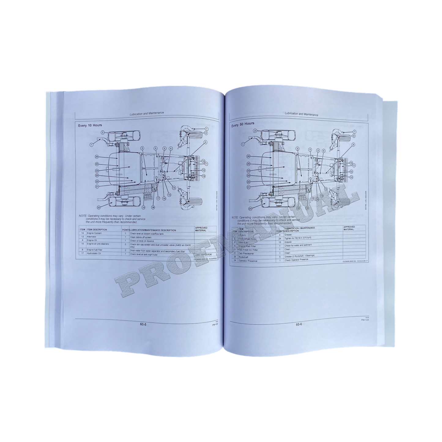 JOHN DEERE R450 WINDROWER OPERATORS MANUAL #1