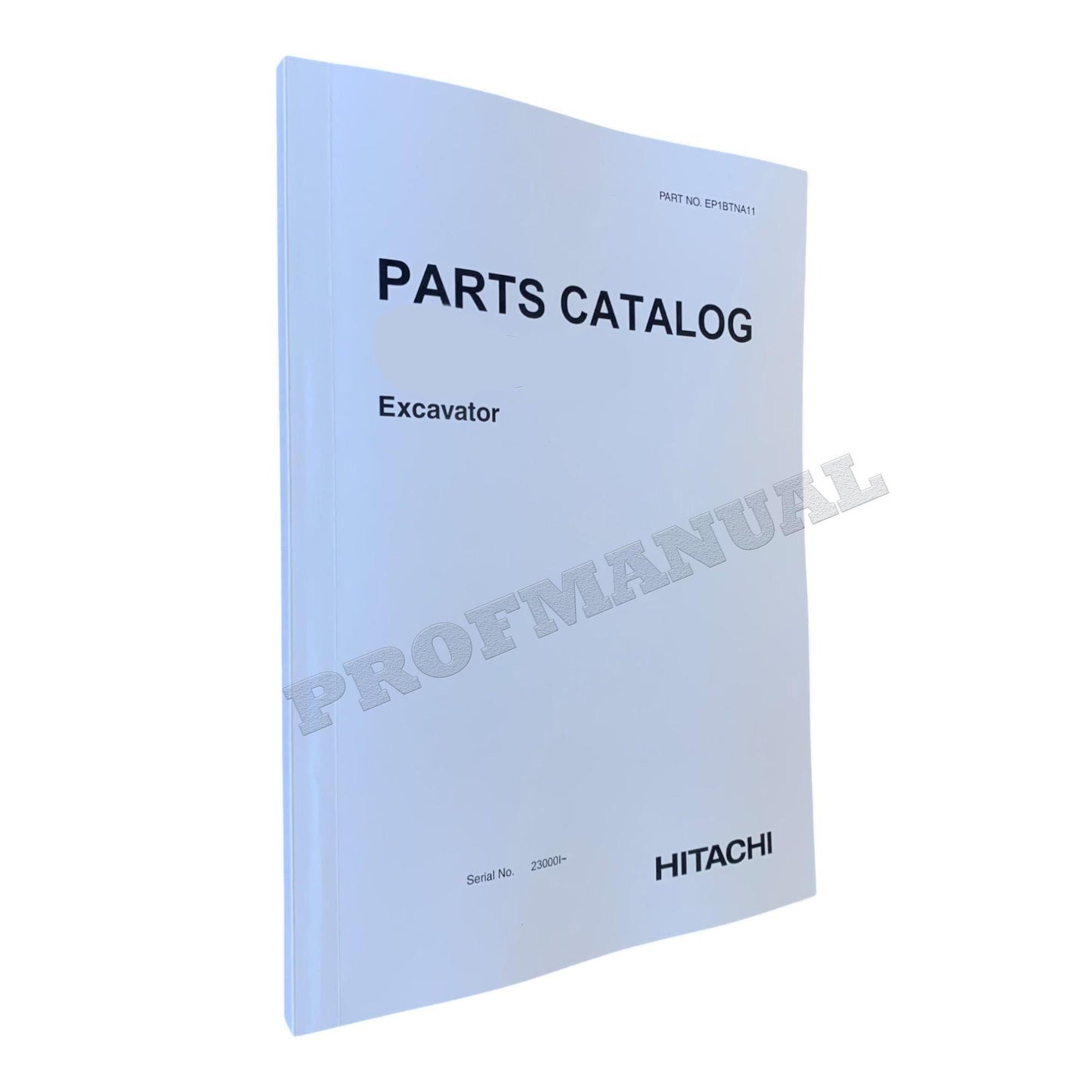 HITACHI EX15U Excavator Parts catalog manual 10660-