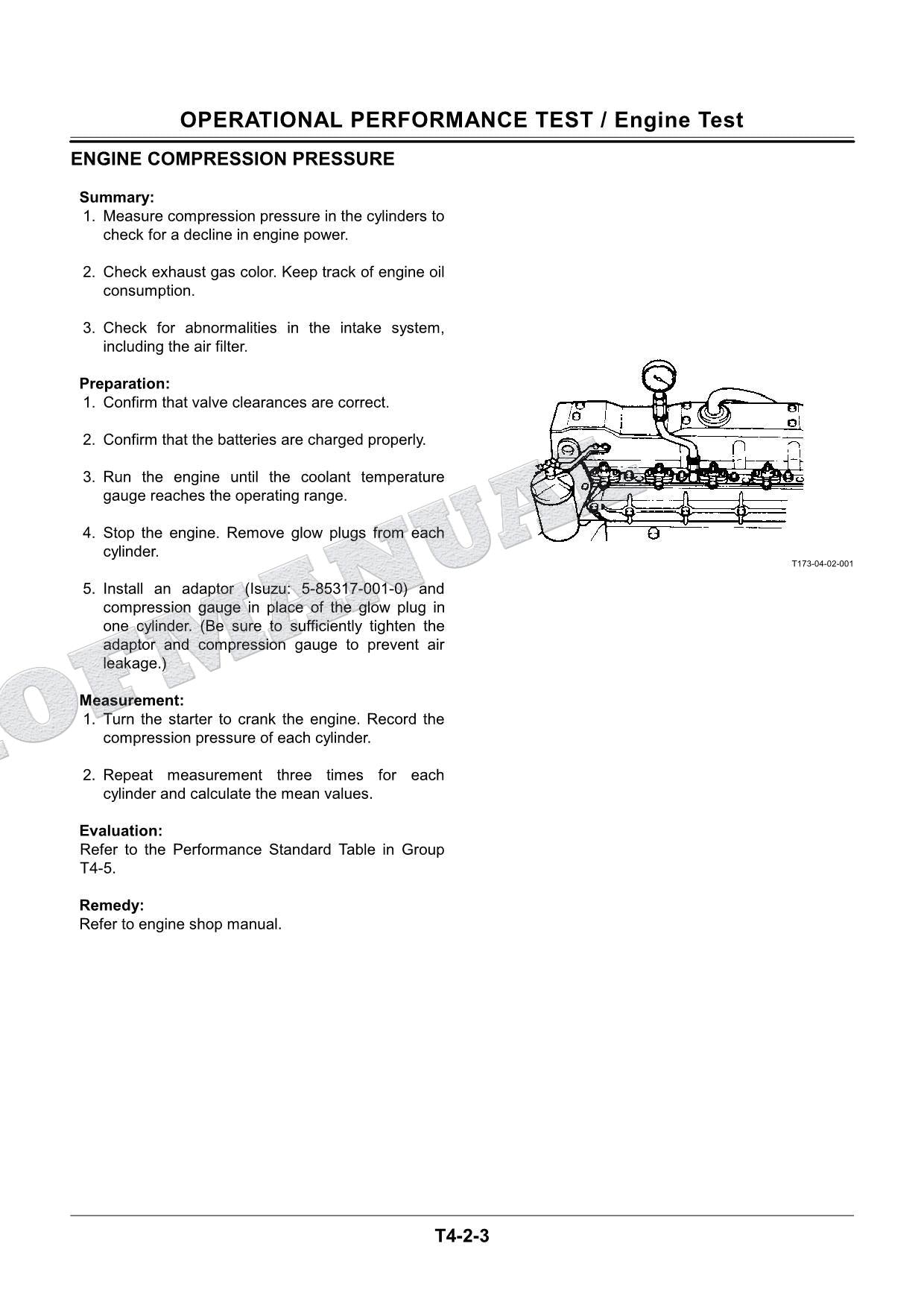 HITACHI EX300-5 EX300LC-5 EX330LC-5 Excavator Service manual Troubleshooting